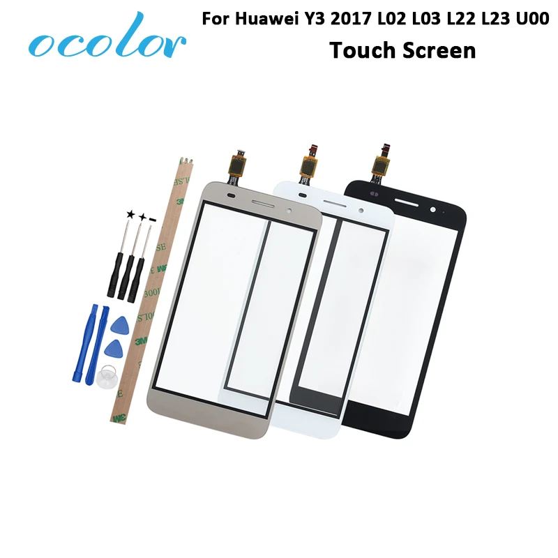 Ocolor для huawei Y3 Y5 lite 2017 L02 L03 L22 L23 U00 Сенсорный экран cовершенная ремонтная Запчасти