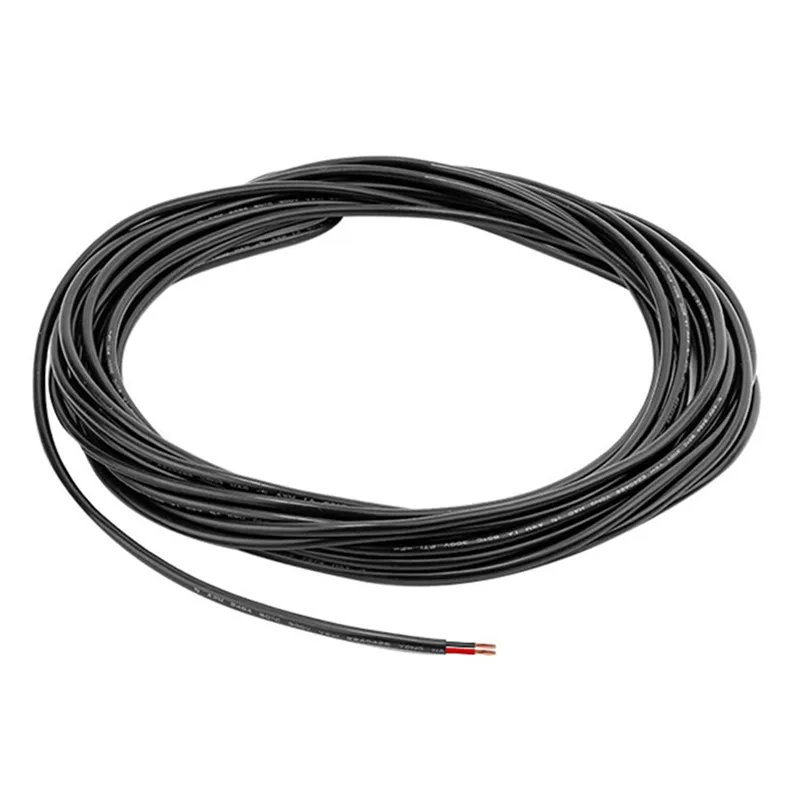 CLAITE 10 м 2Pin Водонепроницаемый Электрический провод 24/22/20 AWG удлиненный ПВХ