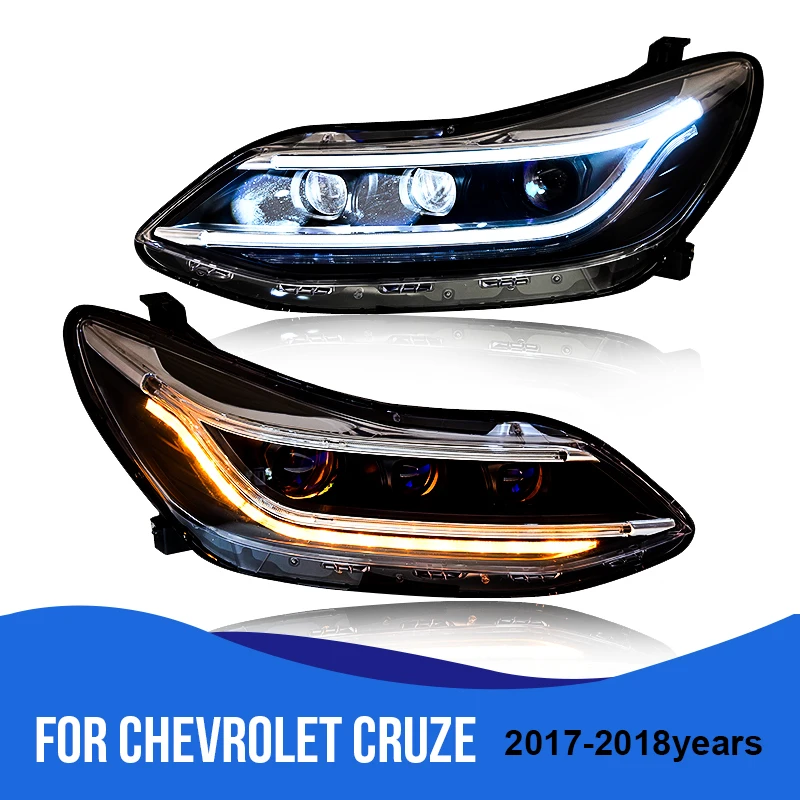ROADOT для Chevrolet Cruze 2017 2018 светодиодный фонарь лампы Комплект освещения автомобиля