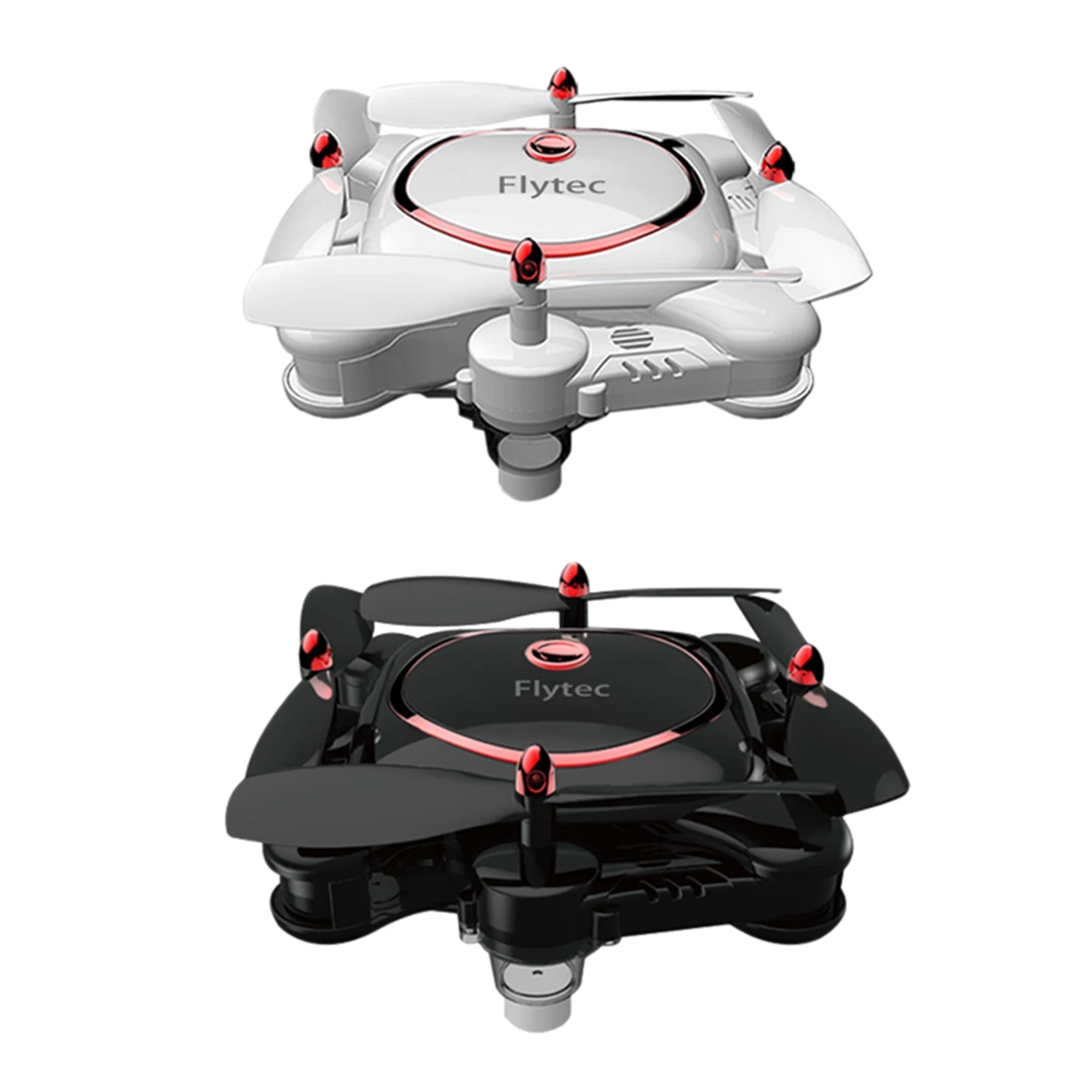 Flytec складной мини Дрон Wifi Hd Антенна позиционирования фиксированный четырехосный