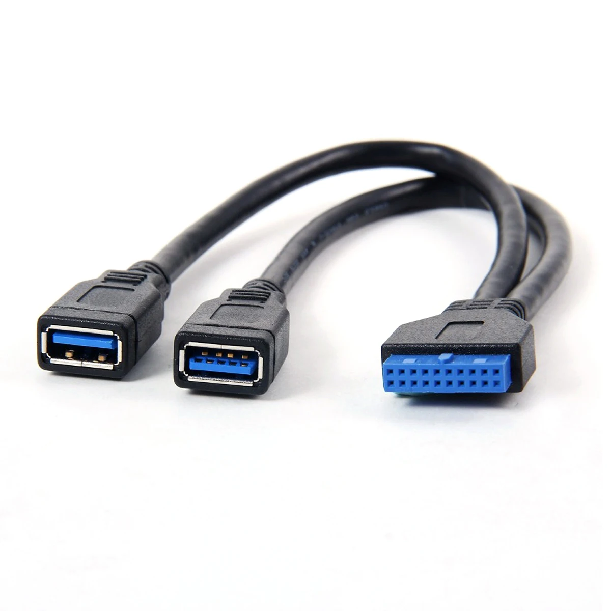 CYSM 2 порта USB 3 0 тип A Разъем для материнской платы 20 контактный разъем кабель