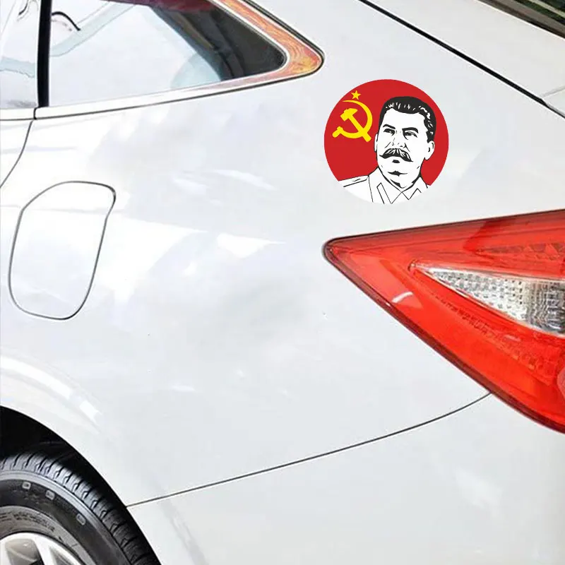 ПВХ Забавный CCCP стикеры автомобили креативное окно водонепроницаемый