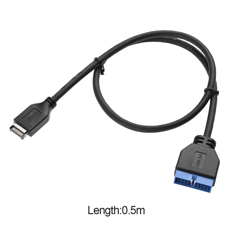 USB3.1 Type E папа к USB3.0 IDC 20Pin Женский удлинитель шнур для ASUS|Кабели передачи данных| |