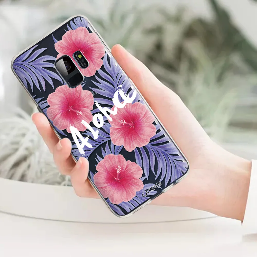 For Samsung S8 S9 Plus Case CASEIER Summer Phone Cases Galaxy S10 S10e S7 Edge Nore 8 9 Soft TPU Cover Funda |