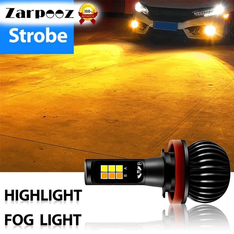 Zarpooz противотуманных фар 12 V 24 72 W фары для H4 светодиодный H7 H1 H3 H8 H10 H27 HB4 лампы