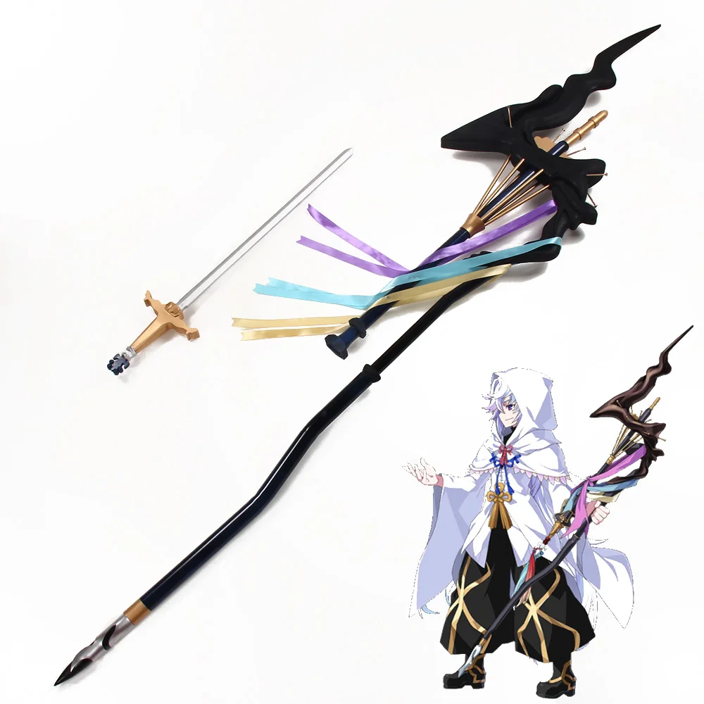 

Fate Grand Order Merlin Wand с мечом реквизит для косплея