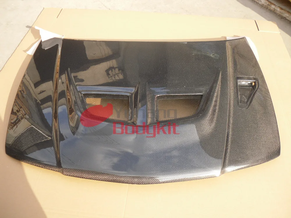Lancer Evolution 5 6 EVO OEM Стильная крышка капота из углеродного волокна|Капоты| |