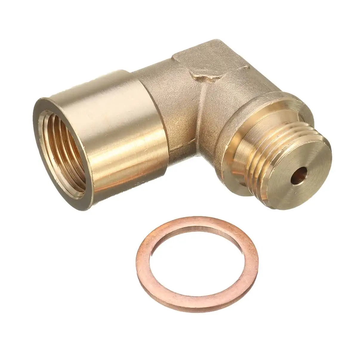 M18X1.5 O2 угловой кислородный датчик лямбда расширитель из латуни для