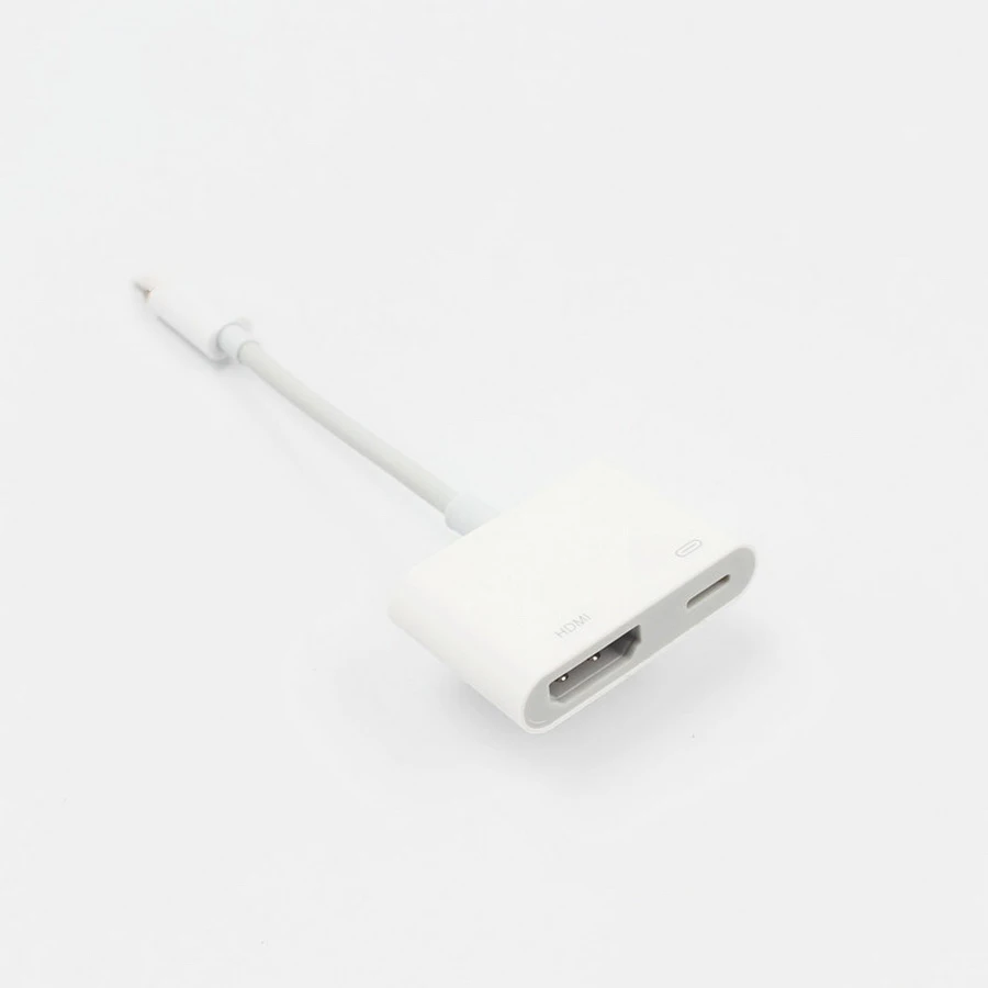 50 шт. освещение AV HDMI/HDTV TV цифровой кабель адаптер для iphone 5 5S 6 6s 7 plus | Электроника