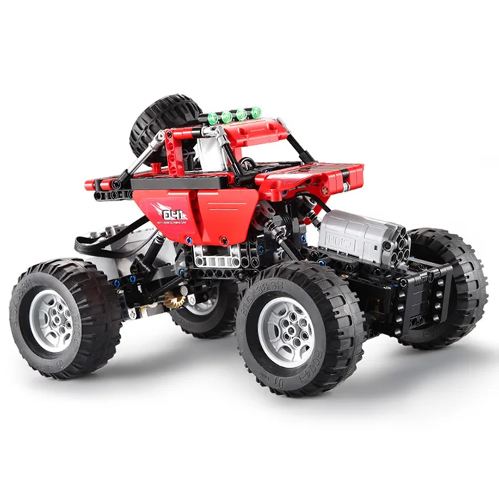 Сборные строительные блоки CaDA 489 шт. внедорожный автомобиль игрушка с