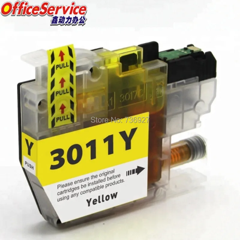 LC3011 LC3013 совместимый чернильный картридж для Brother MFC J491DW J497DW J690DW струйный