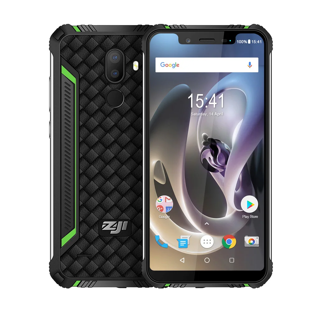HOMTOM ZOJI Z33 4600mAh 3GB 32GB IP68 Waterproof phone 5.85inch HD+ 19:9 Smartphone Android 8.1 MTK6739 Face ID 4G Mobile Phone | Мобильные