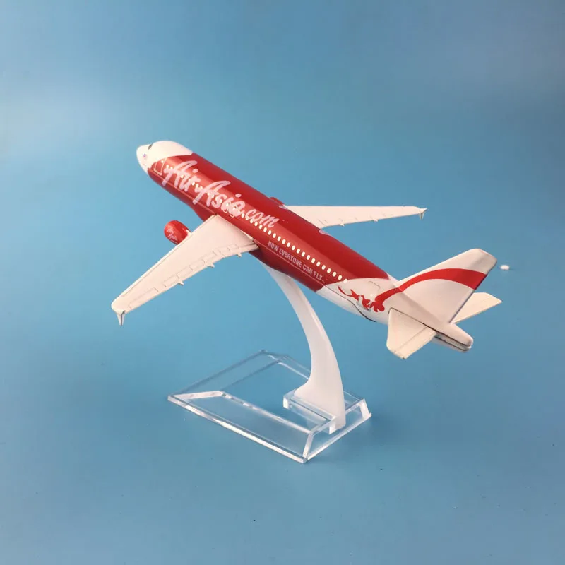 

JASON TUTU 16cm Plane Model Airplane Model Air Asia Airplanes Airbus A330 Aircraft Model 1:400 Diecast Metal Plane Toy Gift