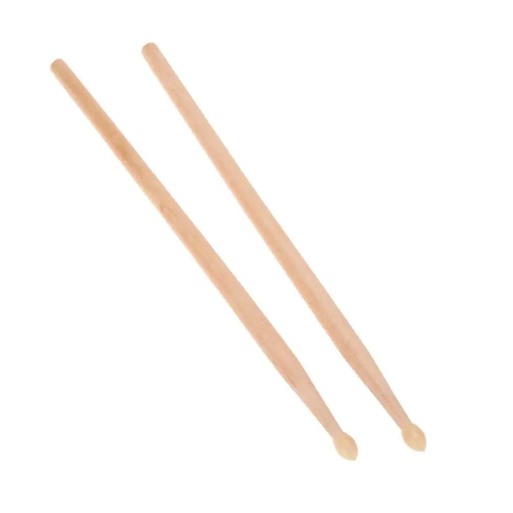 12 Drum Sticks (6 pairs) 5A Drumsticks Maple High Quality Wood |