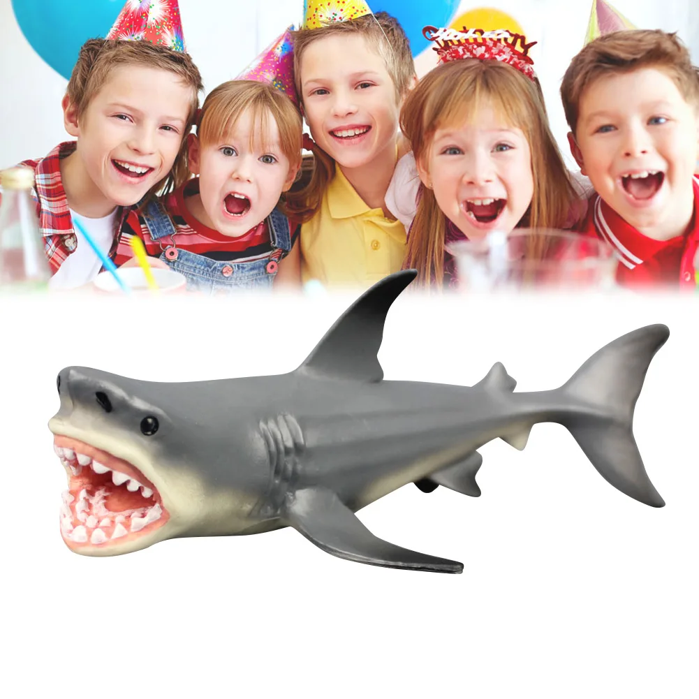 Megalodon Акула океанское образование фигурка животного Модель Дети игрушка подарок