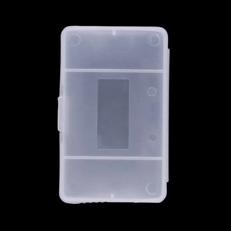 OSTENT 10 x прозрачная пластиковая игровая карта картридж чехол для Nintendo Gameboy Advance Micro