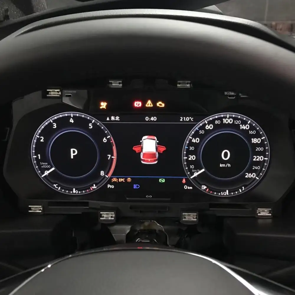 

5NA 920 791B для VW Tiguan-allspace, комбинированный инструмент для виртуальной кабины, ЖК-дисплей, спидометр, одометр, кластер элементов