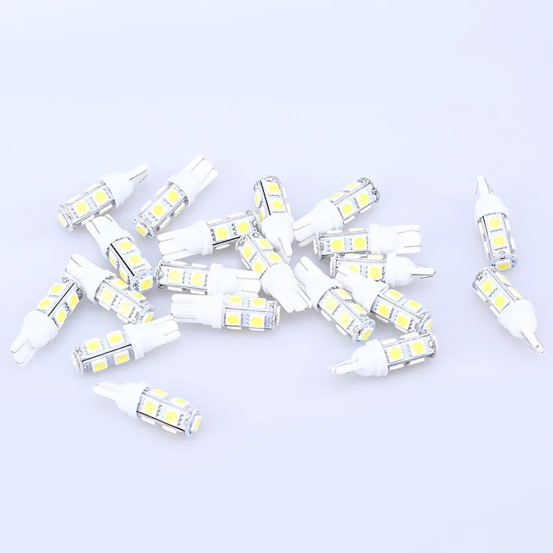 Автомобильная светодиодная лампа POSSBAY 9SMD T10 5050 W5W 147 152 158 159 161|external lights|car lightt10 |