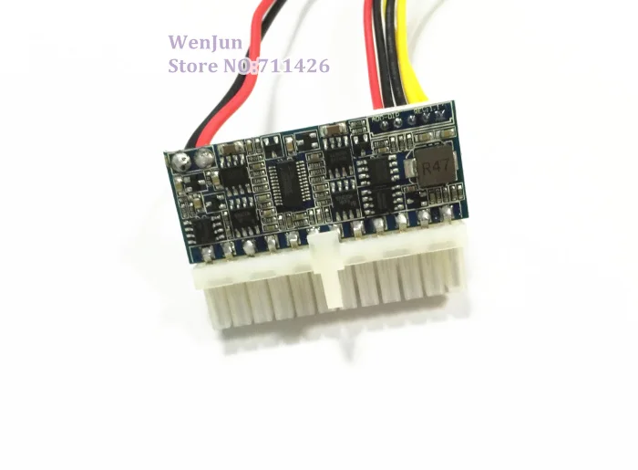 Высококачественный телефон блок питания сервера ATX 24Pin Pico Switch PSU Car Mini ITX 12V -40