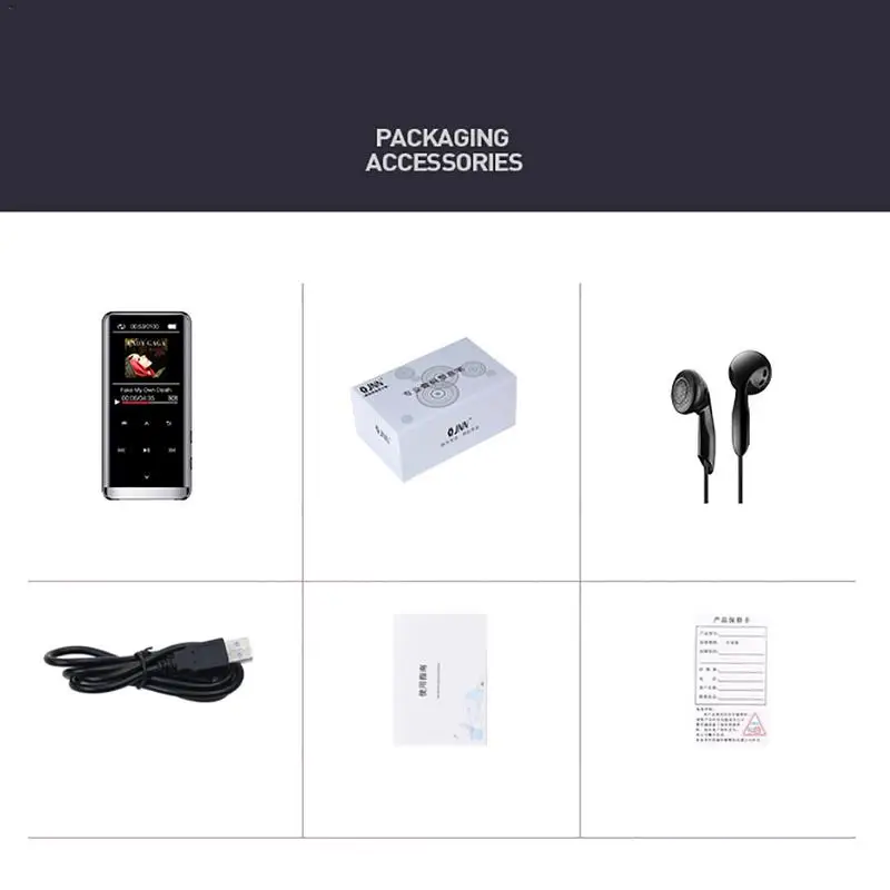 Автомобильный MP4 плеер Bluetooth M13 MP3 мини без потерь HIFI 5D сенсорный экран портативный