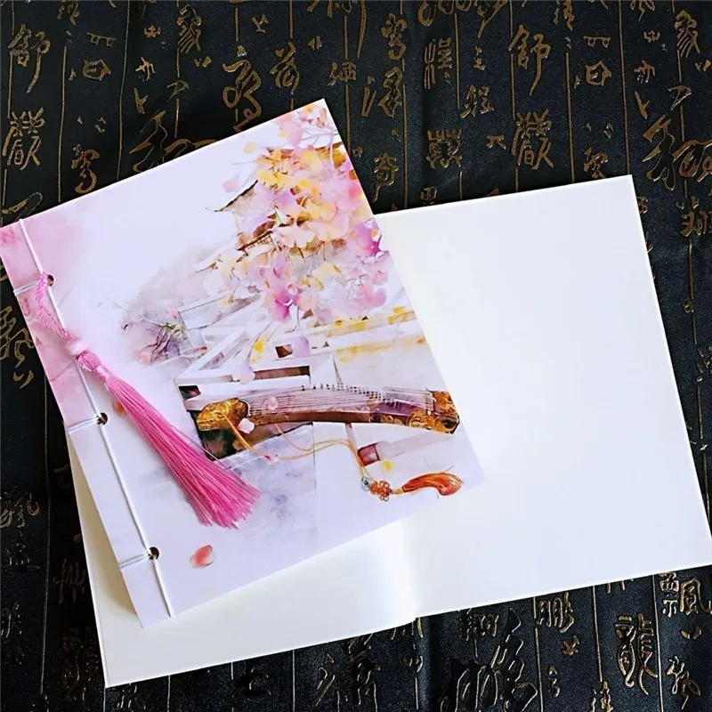 1 шт. винтажный блокнот в китайском стиле записные книжки для креативных