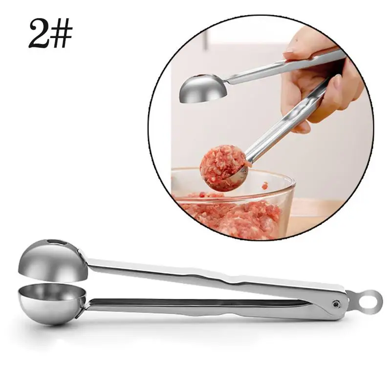 Meatball чайник из нержавеющей стали легкая ложечка для фрикаделек кухонный