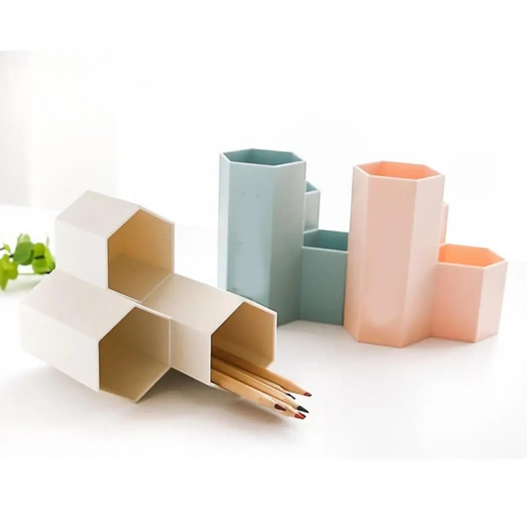 Ручка Контейнер для косметики коробка Настольный органайзер Косметическая