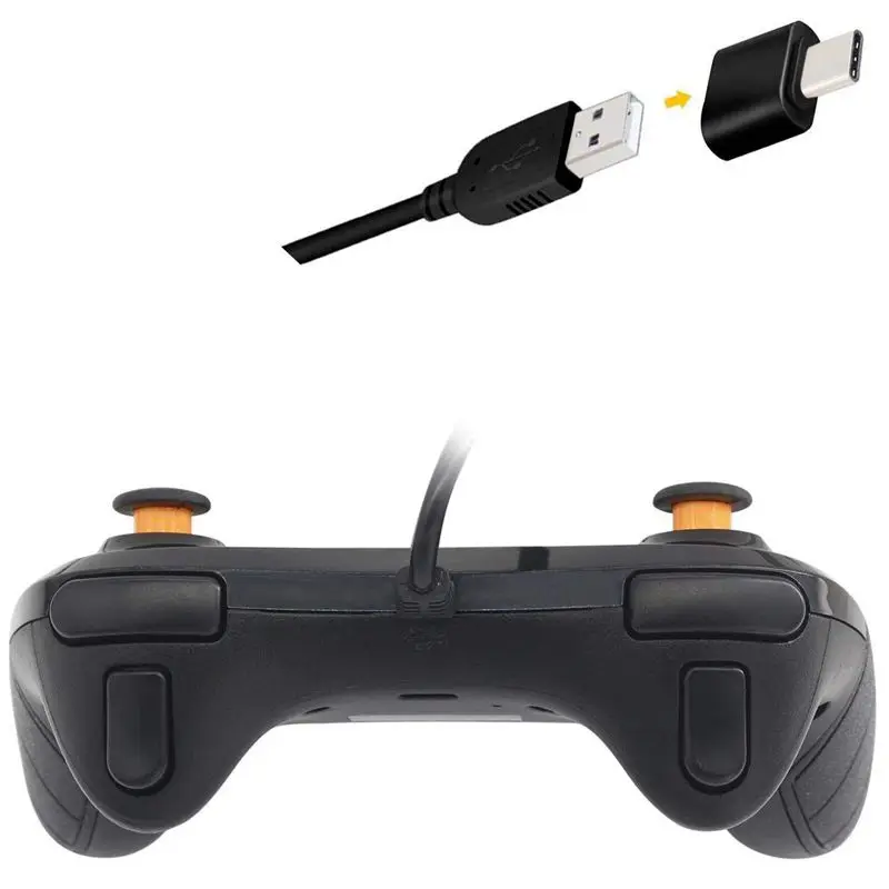 Полный контроллер USB проводной игровой джойстик для Nintendo Switch паровой ПК (Windows