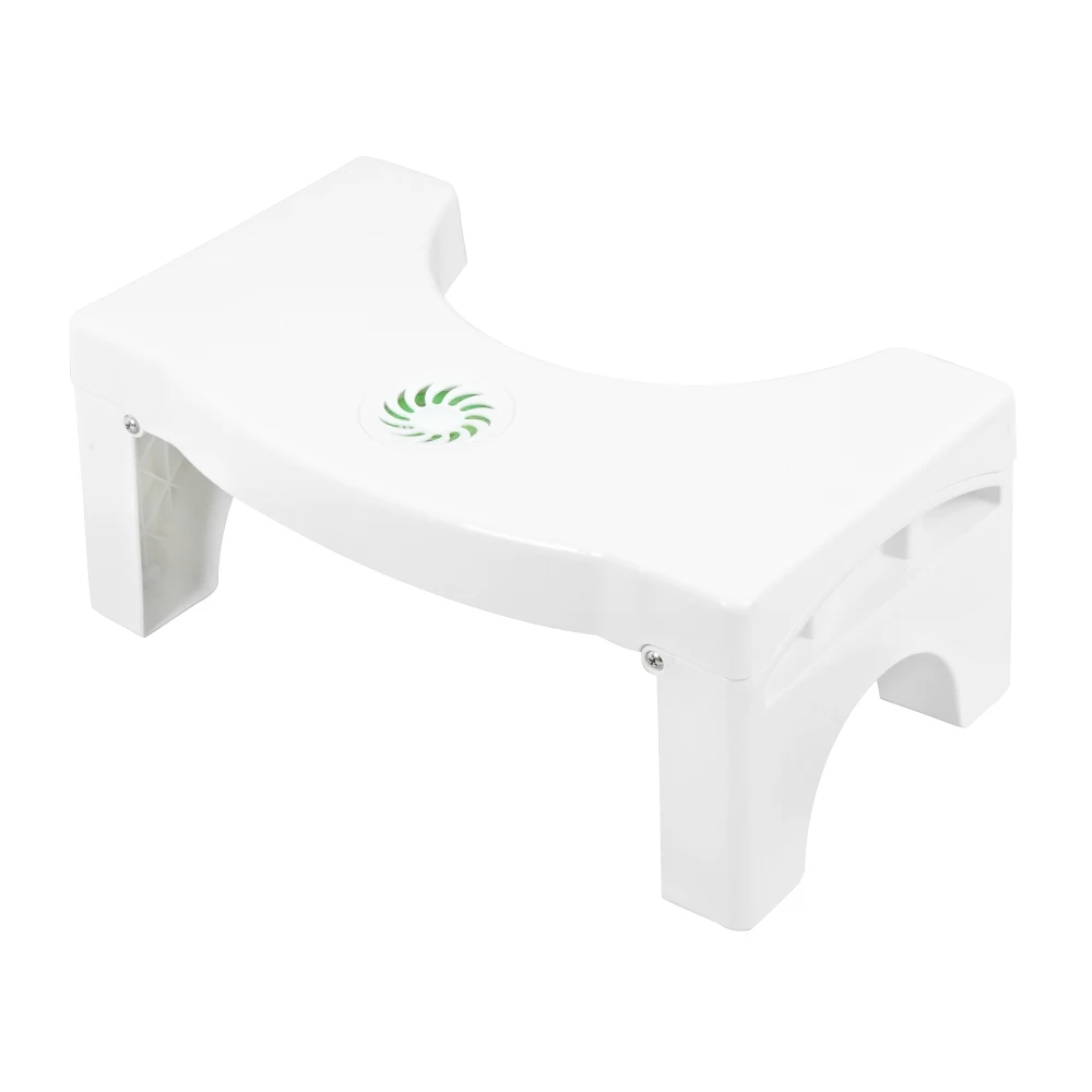 

Children Foldable Toilet Footstool Squatty Step Stool Bathroom Potty Squat Toilet Assistant Footseat with Air Freshener