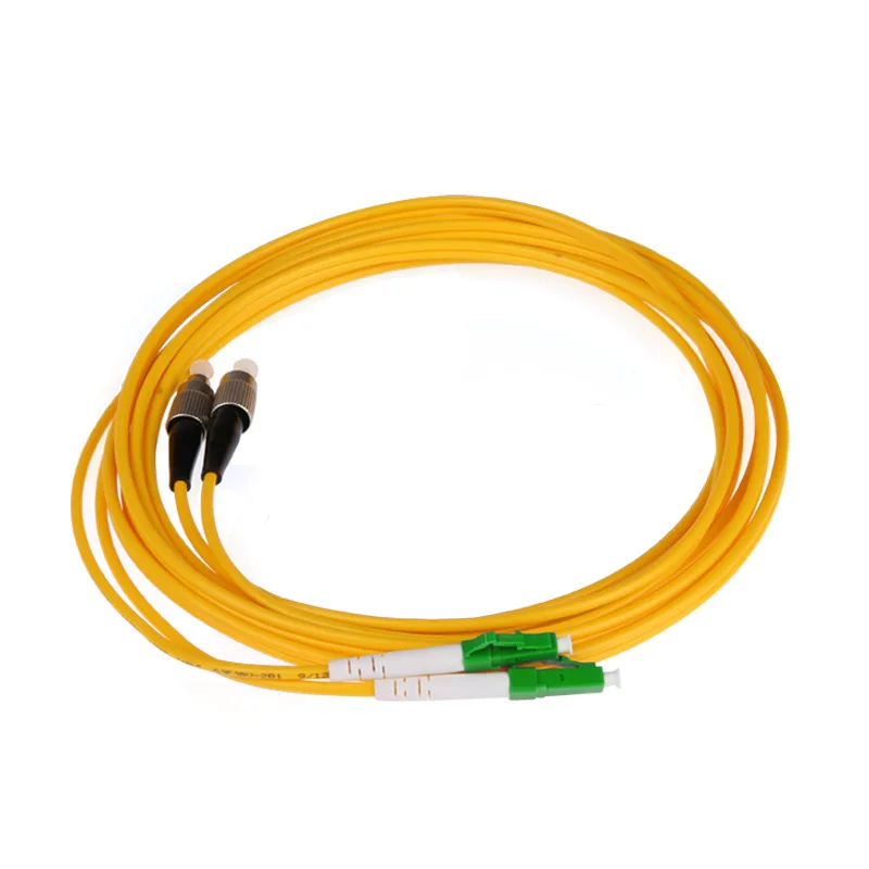 Волоконно оптический джампер одномодовый дуплексный FC/PC к LC/APC sm dx 1 3 5 10 20 100 м FTT
