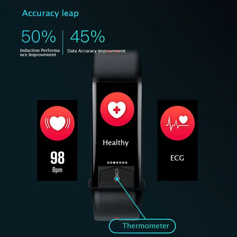 Умный браслет нового поколения для мониторинга здоровья IP68 водонепроницаемое