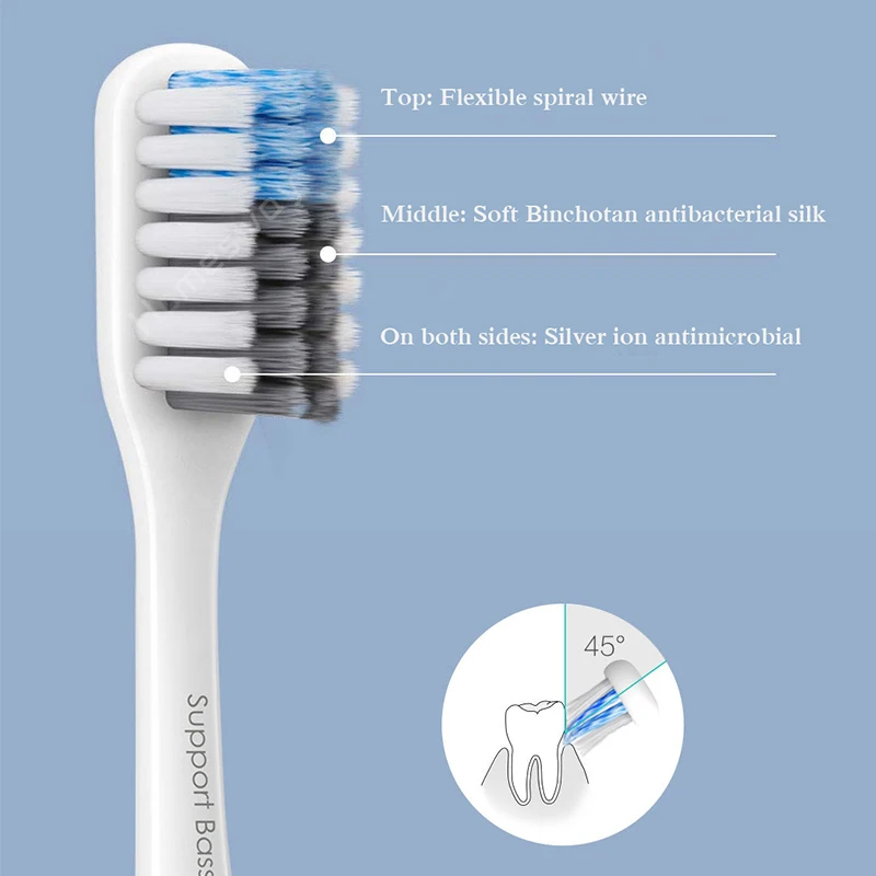 Оригинальный Xiaomi Doctor B Tooth Mi Bass метод лучше щетка провода 4 вида цветов Mijia умный