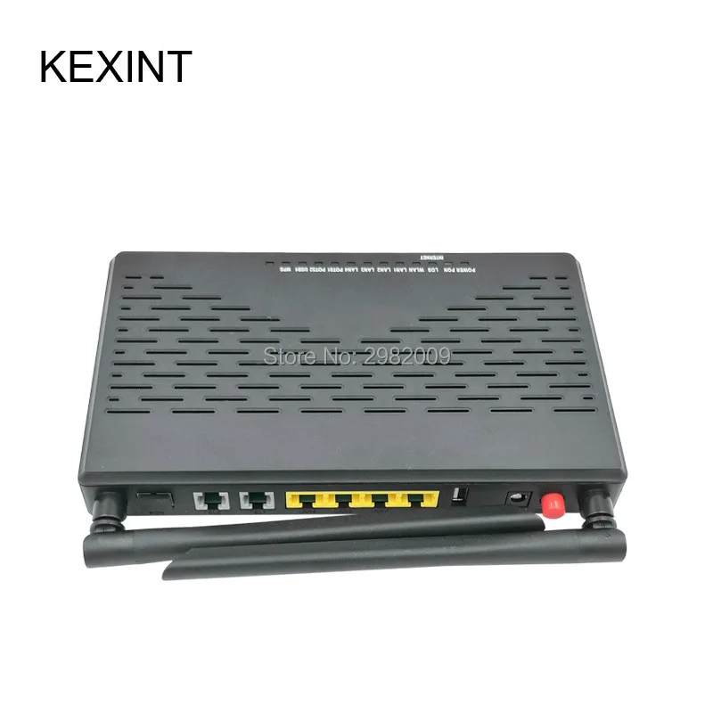Устройство GEPON ONU 4GE 2 Кастрюли WiFi черный OLT ONT GPON 1 SC UPC PON порт|Оптоволоконное
