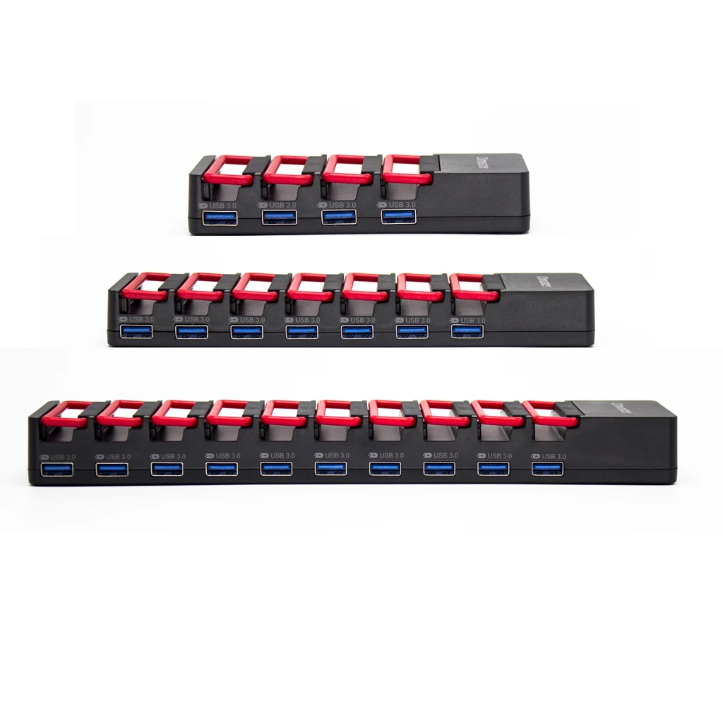 Настольная док станция для зарядки с 10 портами USB и органайзер телефона|USB-хабы| |