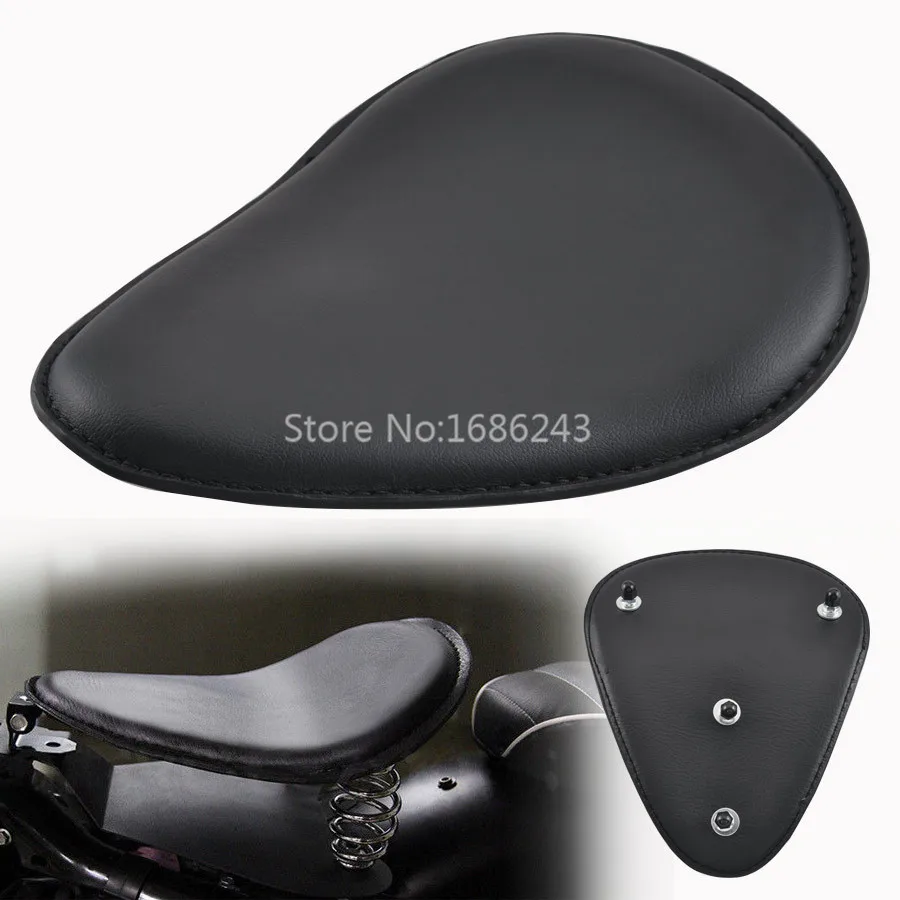 

Мотоцикл передний драйвер Solo Seat подходит для Harley Sportster 883 Honda Yamaha Kawasaki Suzuki Chopper Bobber Custom New