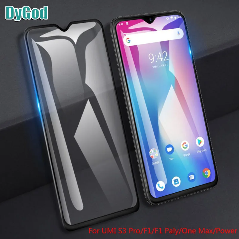 Для Umidigi UMI S3 Pro F1 Paly One Max мощный полноэкранный Шелковый экран закаленное стекло