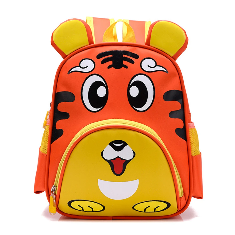 3D Zipper Waterproof Unisex Nursery Cabin School Bag Cartoon Animal Kindergarten Girls Boys Lovely Kids Backpack Children Cute | Игрушки и