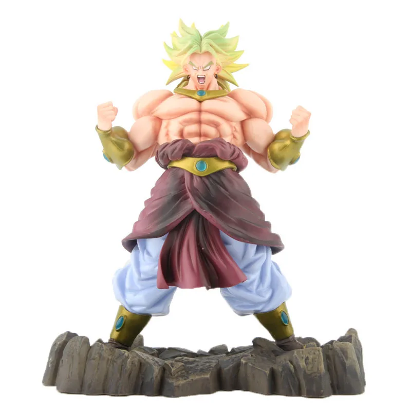 Dragon Ball Z Супер Saiyan Broli фигурка и формато 22 см|Игровые фигурки трансформеры| |