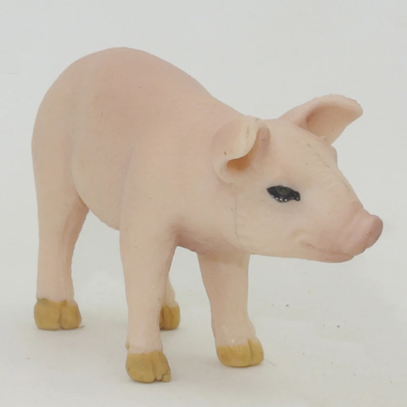 Новая модель свинья животных игрушка 10 тип Статуэтка для украшения пластик