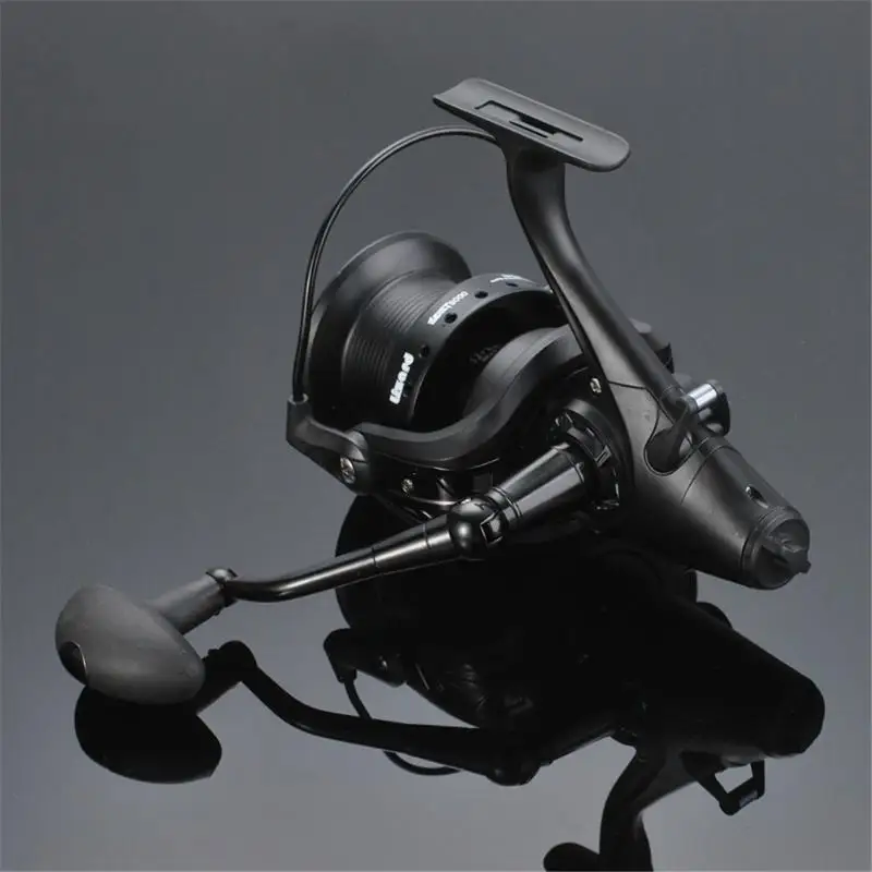 

Spinning Fishing Reel Metal Front Rear Brake Unloading Force Spinning Fishing Reel 12+1BB Ball Bearing Long Shot Fish Reel Wheel