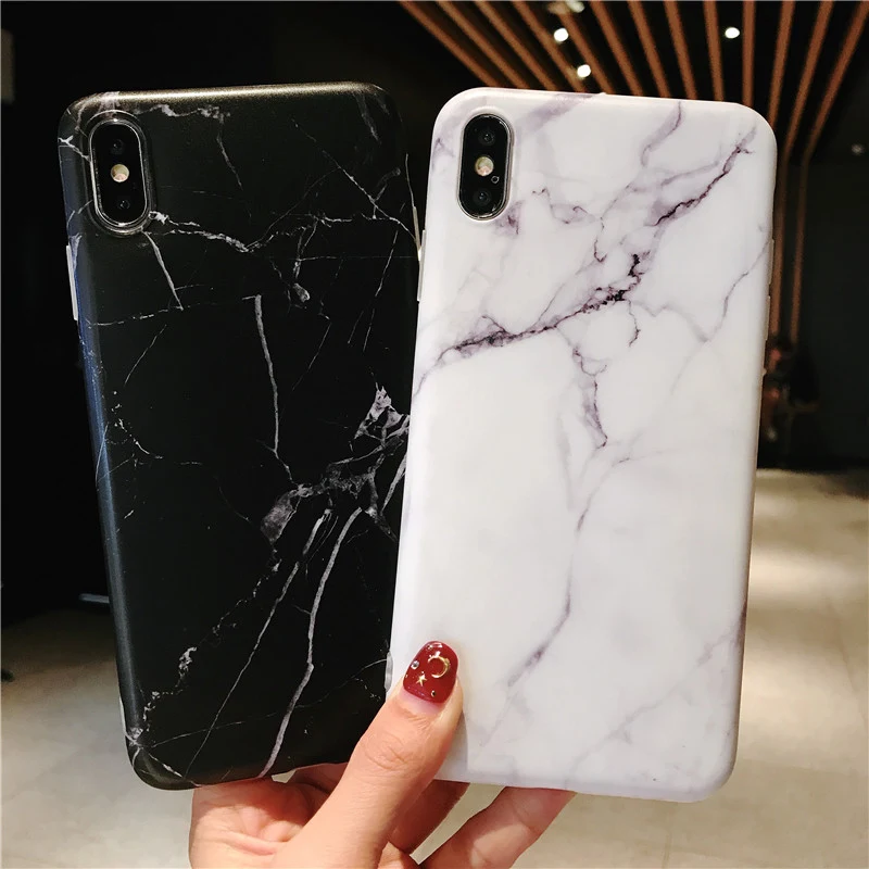 Lovebay Marble Phone Case For iPhone 11 Pro 6 6s 7 8 Plus X XR XS Max Back Cover Luxury Granite Stone Texture Soft IMD Silicone |