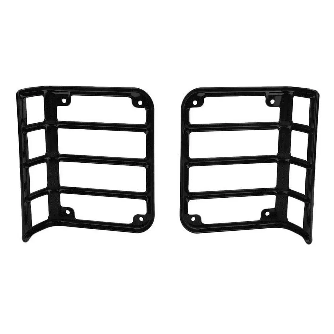 Светильник из черной стали для заднего тормоза Wrangler JK 2 pc 07 15 jeep|Накладки и