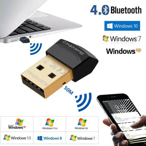 Беспроводной Bluetooth передатчик USB 4 0 адаптер 2 ГГц беспроводной ключ