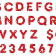 TREND ENTERPRISES T-79622 RED SPARKLE PLUS 2 готовых письма |