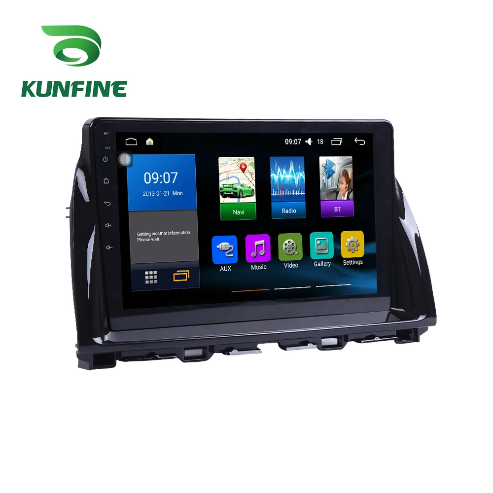 Восьмиядерный 1024*600 Android 8 1 автомобильный DVD gps навигации игрока Deckless стерео для Mazda