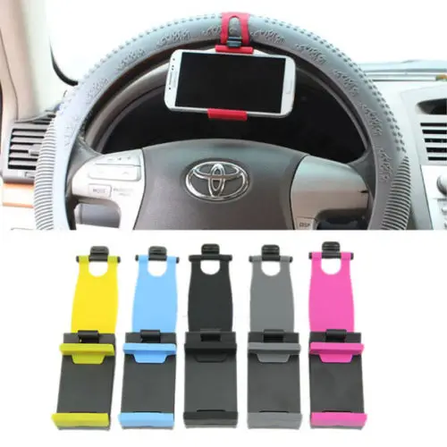 Автомобильный держатель на руль мобильный телефон зажим крепление Пряжка для