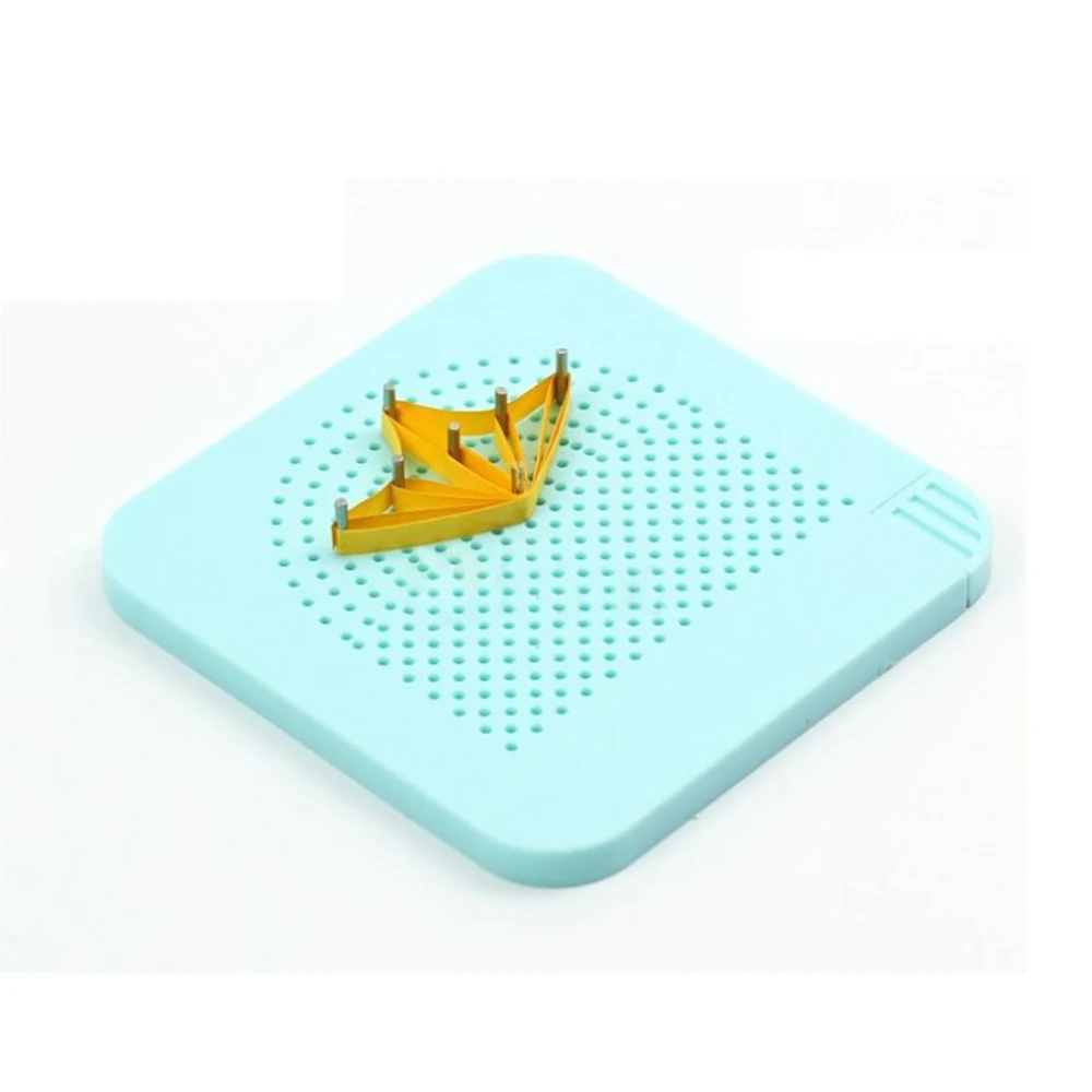 2 цвета ручной работы сетка руководство для бумаги складной крафт бумага