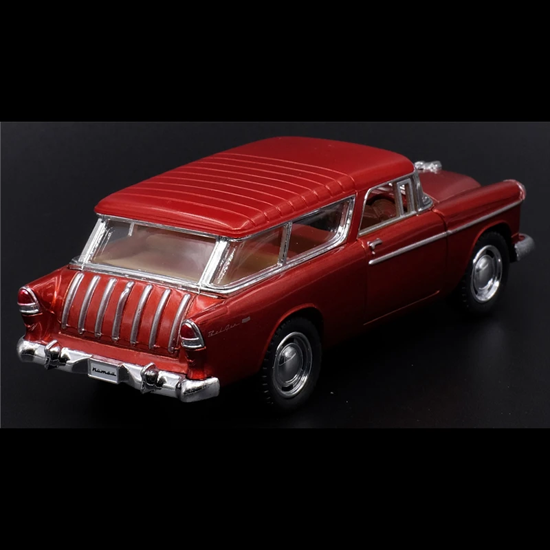 Kinsmart 1:40 1955 Chevy Nomad литой автомобиль из сплава модель игрушки с откидной спинкой