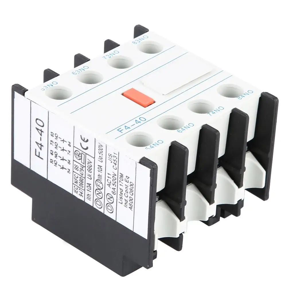 F4 40 контактор переменного тока сенсорная головка соответствует CJX2 CJX4 LC1 4 On 0 Off