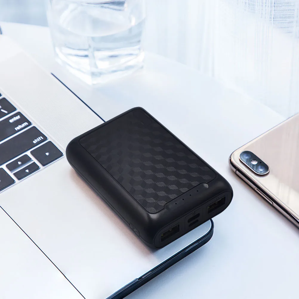 10000 мА/ч Мощность power Bank Quick Charge Портативный мобильные аккумуляторы Dual Выход